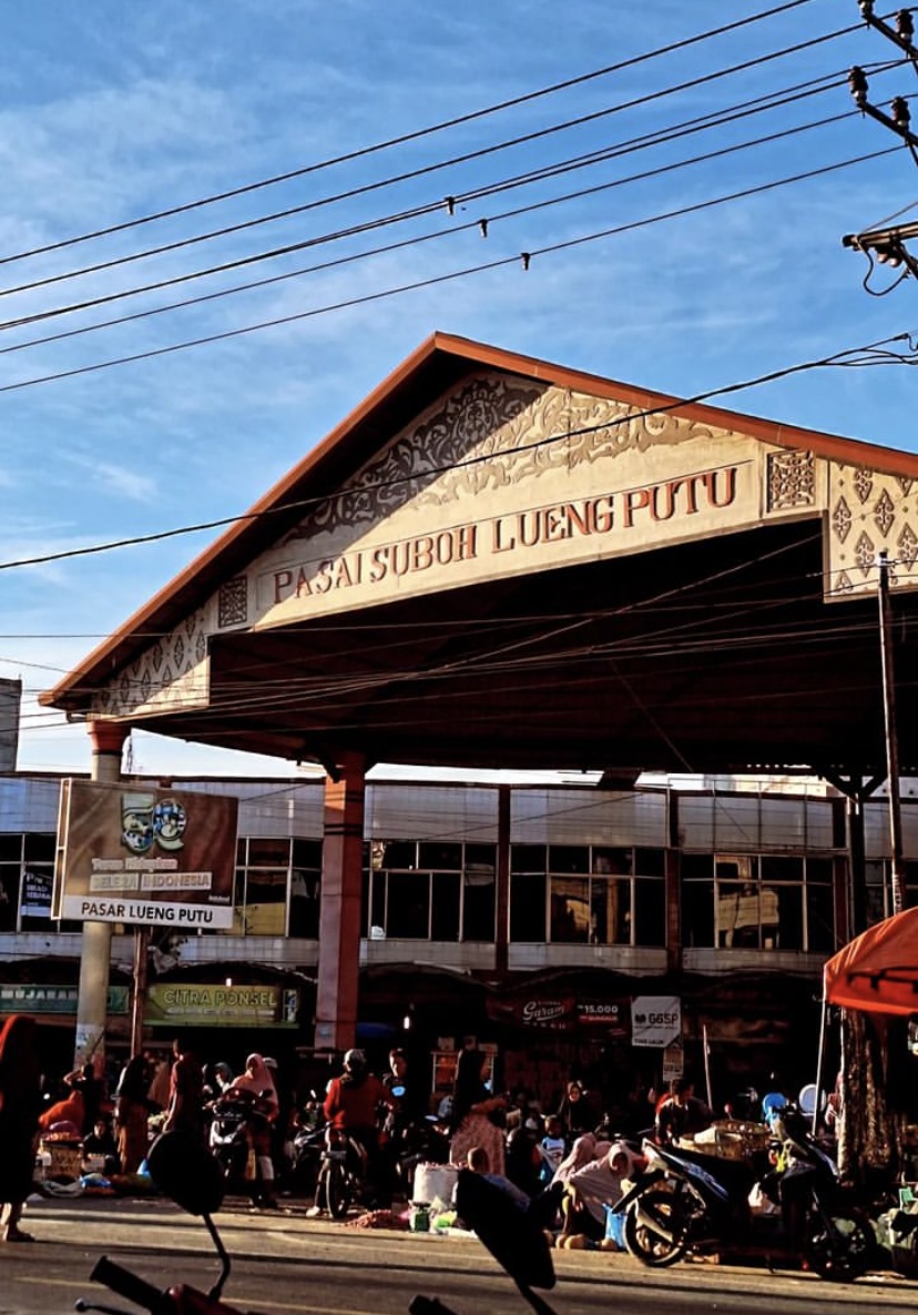 Pasar Suboh Lueng Putu, Kecamatan Bandar Baru, Kab Pidie Jaya